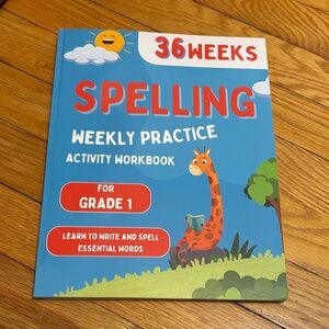 36 Weeks Spelling Weekly Practice Activity Workbook NEW 1st grade